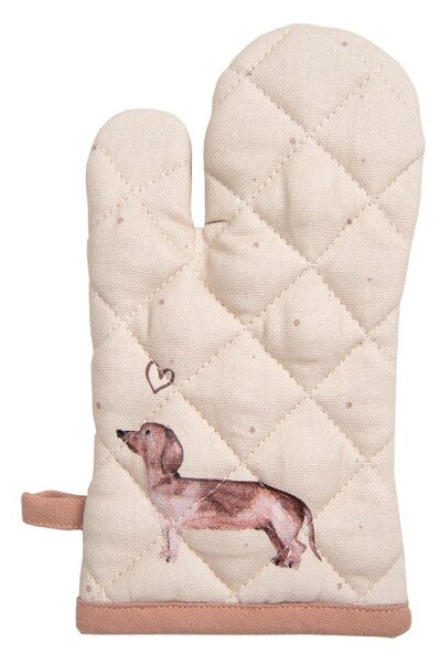 Chňapka s jazvečíkom Dachshund Love - 18*30 cm - Clayre & Eef