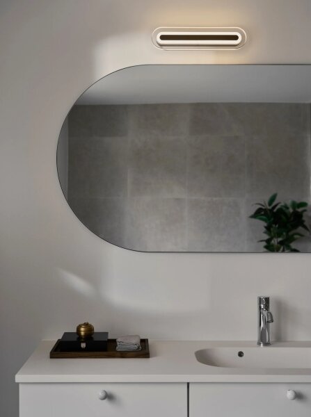 Nordlux - LED Kúpeľňové nástenné svietidlo CAVARA LED/11W/230V 3000/4000K IP44 čierna