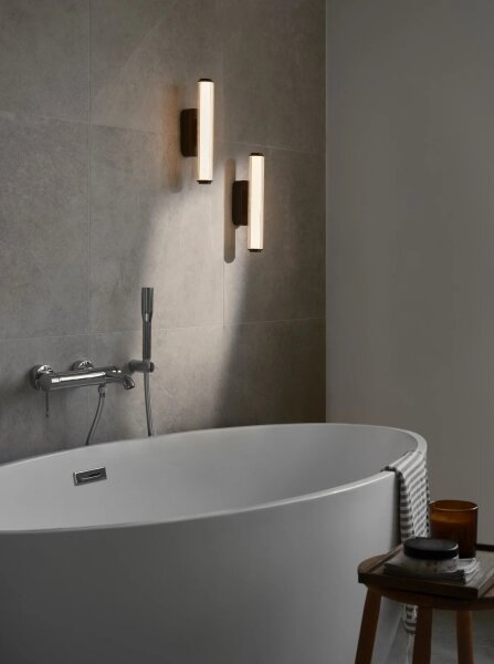 Nordlux - LED kúpeľňové nástenné svietidlo VIRELLE LED/8W/230V 3000/4000K IP44 čierna
