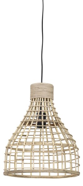 Prírodné ratanové závesné svetlo Puerto - Ø 34*41cm - Light & Living
