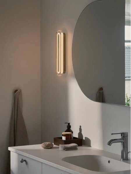 Nordlux - LED Kúpeľňové nástenné svietidlo CAVARA LED/11W/230V 3000/4000K IP44 mosadz