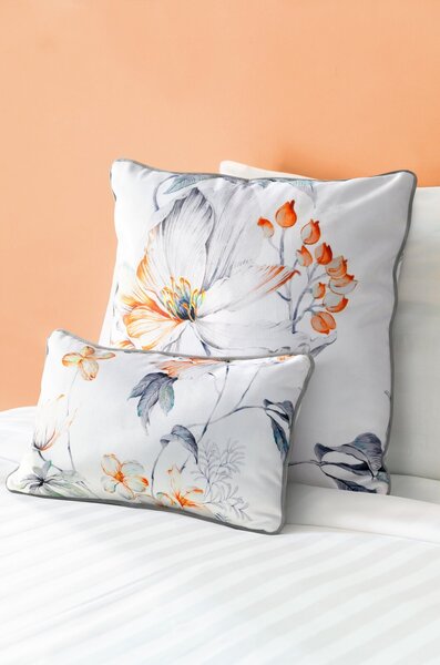 DEKORAČNÁ OBLIEČKA NA VANKÚŠ PREMIUM AMELIA 60X60 CM KVETY