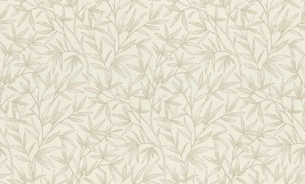 RASCH | Vliesová tapeta na stenu Novella XL 983135 | 1,06 x 10,05 m | krémová, zelená
