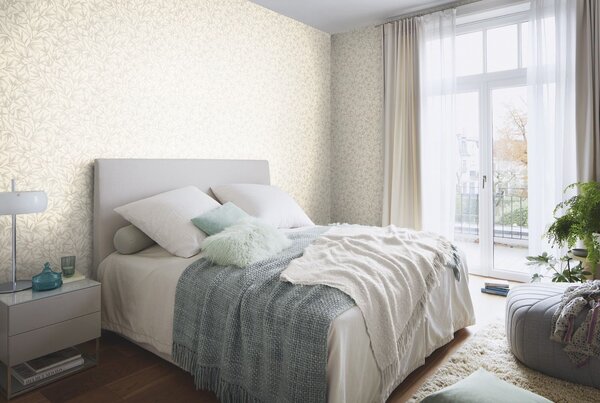 RASCH | Vliesová tapeta na stenu Novella XL 983128 | 1,06 x 10,05 m | béžová, hnedá