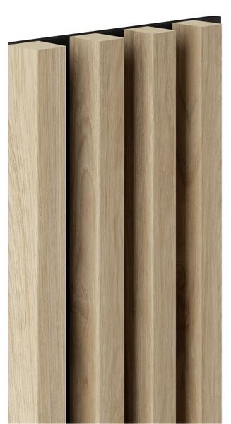 Akustické dekoračné panely MAXI jackson hickory 3D lamely na filcovom podklade 270 x 17,7 cm