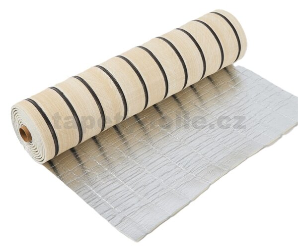 Samolepiace panely na stenu TPL0000009, cena za kus, rozmer 270 cm x 48,5 cm, lamely svetlo hnedé , IMPOL TRADE