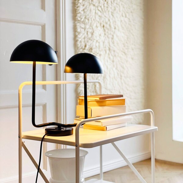 Dyberg Larsen Stolová lampa Cluster, čierna, kov, 2-pl., Čierna, Obývacia izba / jedáleň, kov, Dizajn, Stojacie svietidlo
