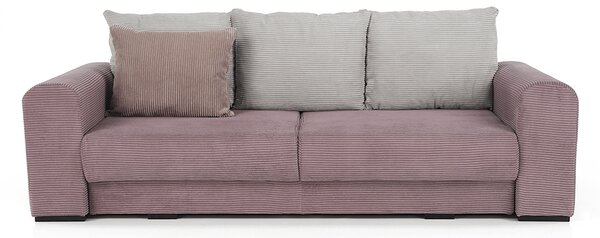 KONDELA Extra priestranná pohovka, fialová/staroružová/béžová, GILEN BIG SOFA