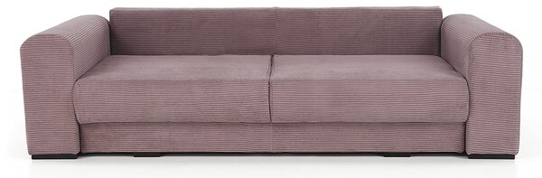 KONDELA Extra priestranná pohovka, fialová/staroružová/béžová, GILEN BIG SOFA