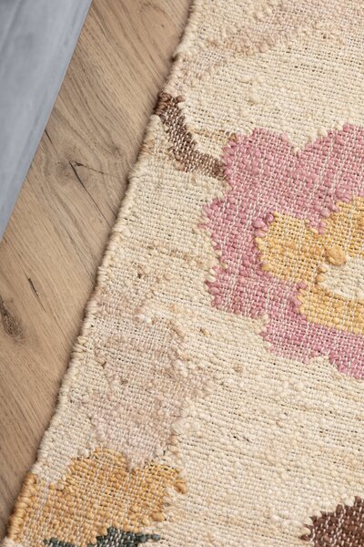 ELLE Decoration, Kusový koberec Violette 106259 Cream/Multi z kolekcie Elle, 120x170, viacfarebná, kuchyňa