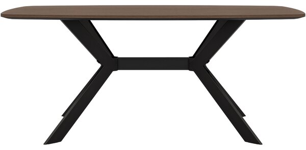 MEBLINE Stôl 185x100 cm TURIA FRAME dub ambiente noce