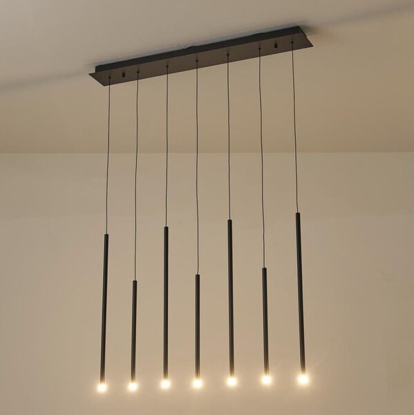 LED Luster na lanku LED/16W/230V 3000K