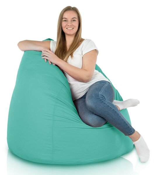 Sedací vak BAG Sako XXL Nylon vodeodolný Farba: 13. Tyrkysový