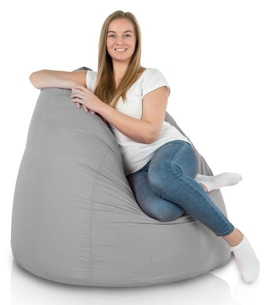 Sedací vak BAG Sako XXL Nylon vodeodolný Farba: 17.Sv.Sivý