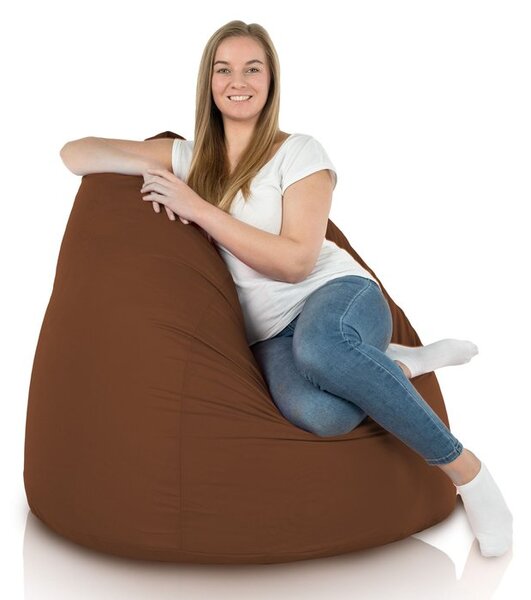 Sedací vak BAG Sako XXL Nylon vodeodolný Farba: 16. Tm.hnedý
