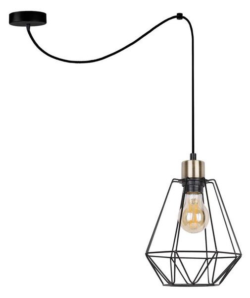 Luster na lanku PRIMO 1xE27/60W/230V pavúk