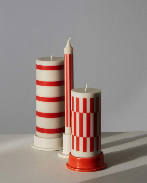 HAY Svietnik Column S, warm red