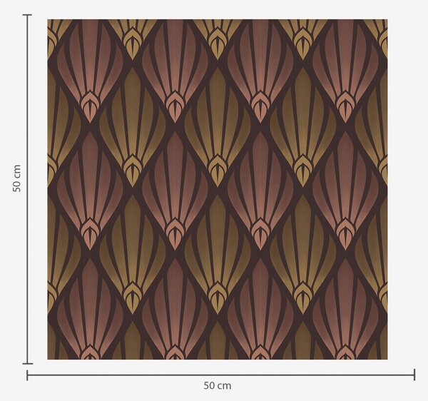 Tapety Bohaté Art Deco s teplými prechodmi, Tapety abstraktné, a01064v2 : Uwalls.sk