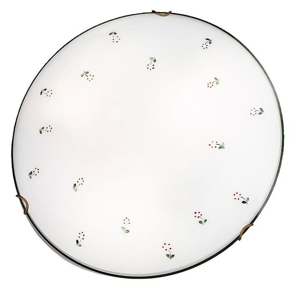 Kolarz 731.13.4.70 - Stropné svietidlo NONNA 3xE27/60W/230V pr. 50 cm zelená