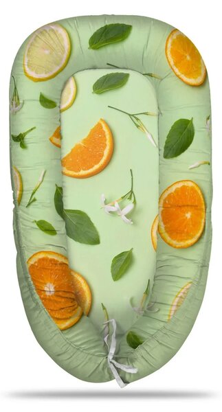 Sablio Hniezdočko pre bábätko Citrus a kvet