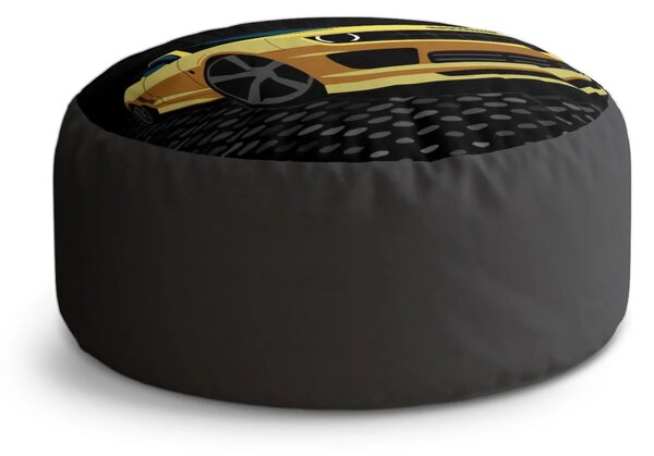 Sablio Taburet Circle Chevrolet Camaro Bodky: 38x48 cm