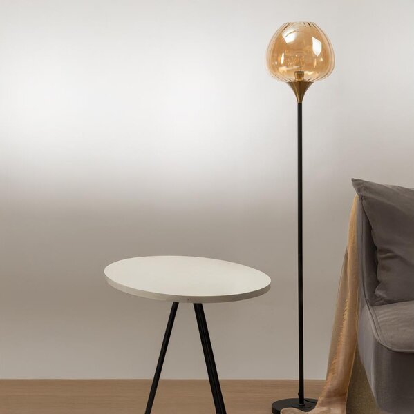 ONLI - Stojacia lampa ELIDE 1xE27/15W/230V čierna/medená