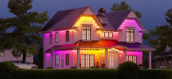 Nanoleaf N7401K02-15POL - stmievateľný LED reťaz RGBW 72W/230V 15m 2200-6500K IP67 Wi-Fi