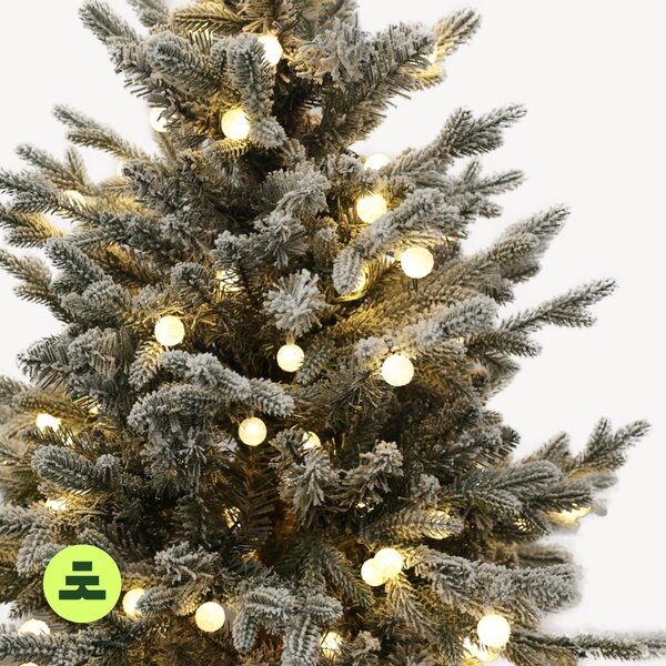 Smrek Prírodný 100 LED 90 cm