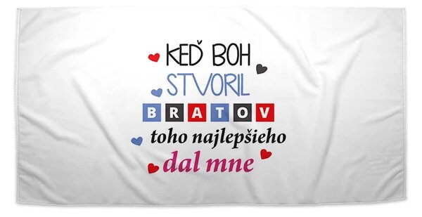 Sablio Uterák Keď Boh stvoril bratov - 30x50 cm