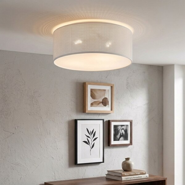 Brilagi - Stropné svietidlo SIRIJA MODERN 2xE27/60W/230V pr. 35 cm biela