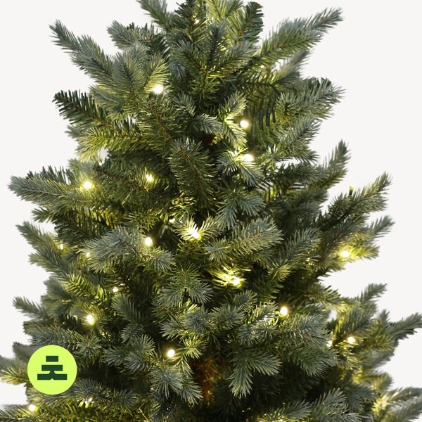 Smrek Modrý 100 LED 90 cm
