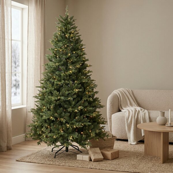 Smrek Prírodný 270 LED 150 cm
