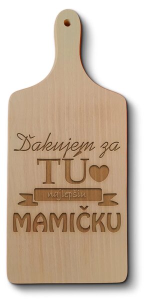 Sablio Doštička na krájanie Ďakujem za tú najlepšiu mamičku