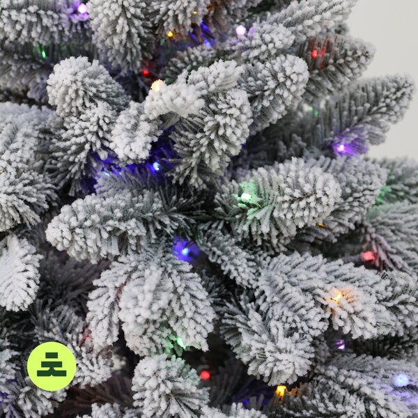 Smrek Biely 250 LED 150 cm