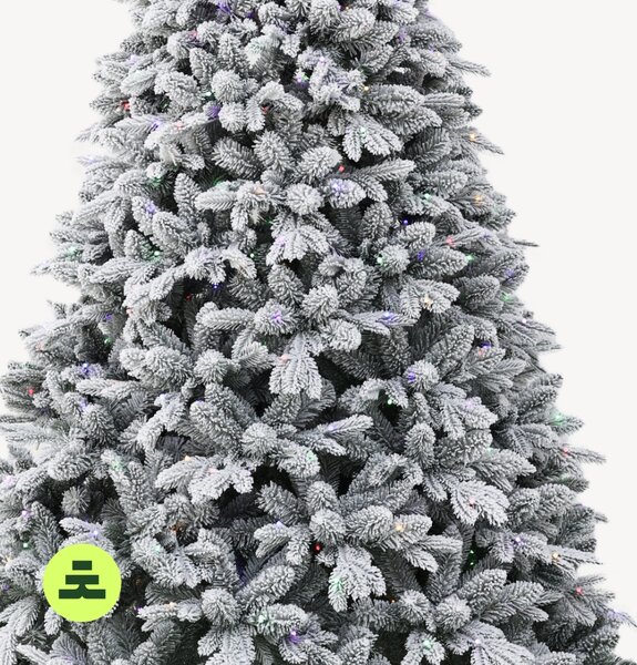 Smrek Biely 250 LED 150 cm