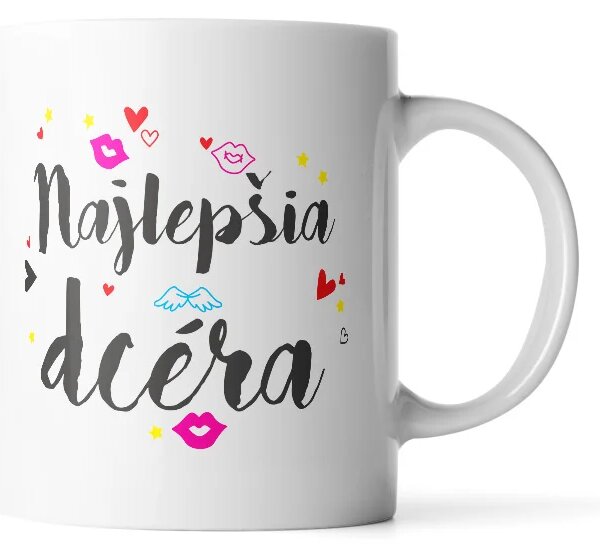 Sablio Hrnček Najlepšia dcéra - 330 ml - standard