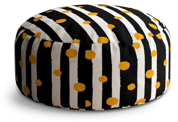 Sablio Taburet Pruhy a bodky: 38x48 cm