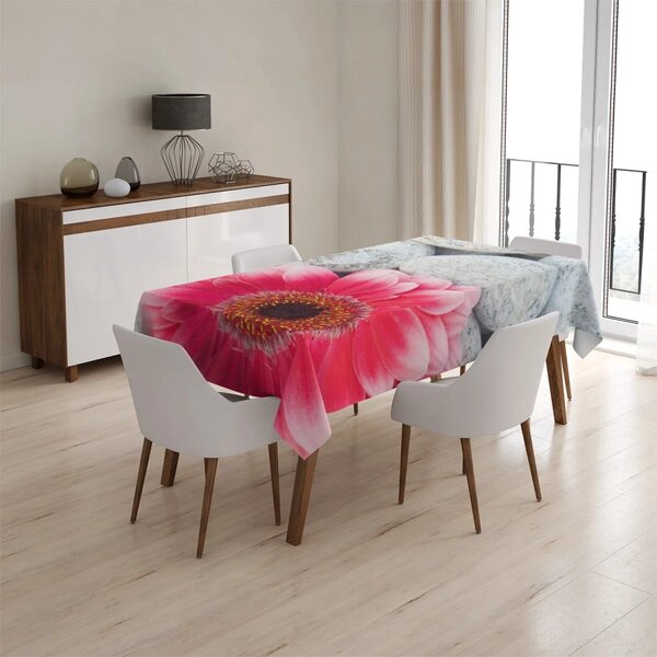 Sablio Obrus Gerbera na kameňoch - 90x90 cm