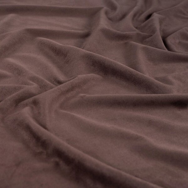 Metráž Kostýmovka Semiš SUEDE Stretch - Hnedá čokoládová