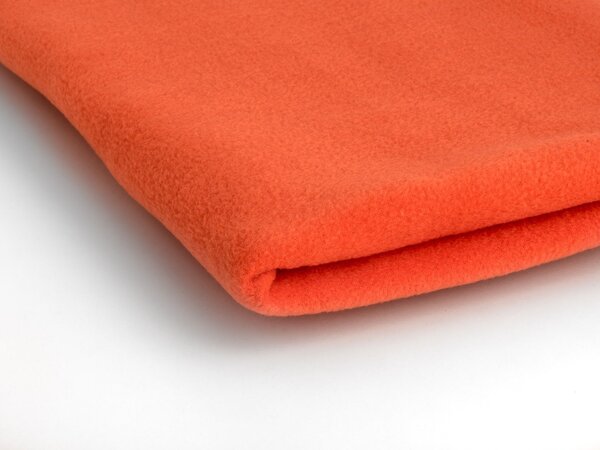 Microfleece farba mandarínková 27