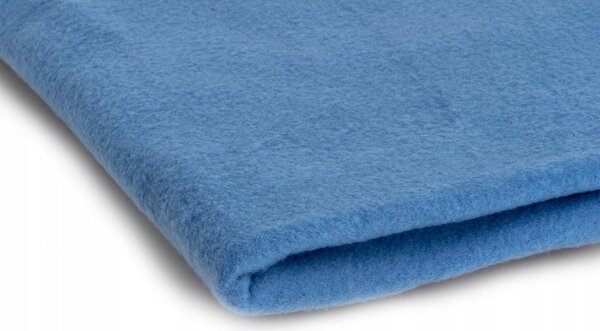 Microfleece farba modrá 15