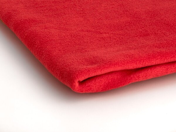 Microfleece farba červená 29
