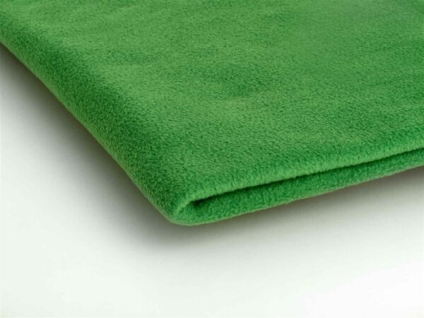Microfleece farba zelená 35