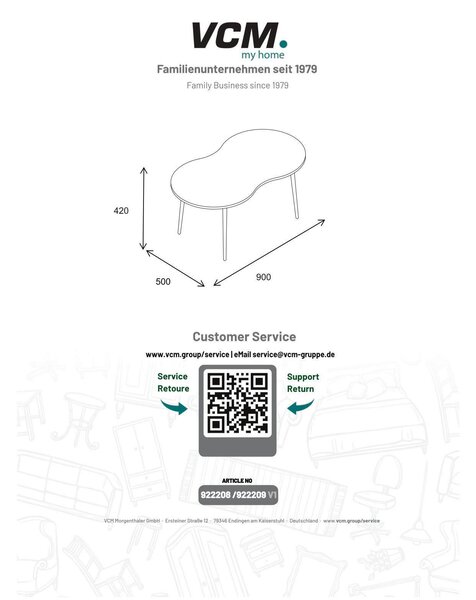 KONFERENČNÝ STOLÍK, biela, dub medový, drevo, kompozitné drevo, 90/50/42 cm MID.YOU - Stolíky do obývačky, Online Only