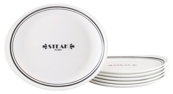 SADA TANIEROV NA STEAK, sklo, 26/30 cm Creatable - Online Only bytové doplnky, Online Only