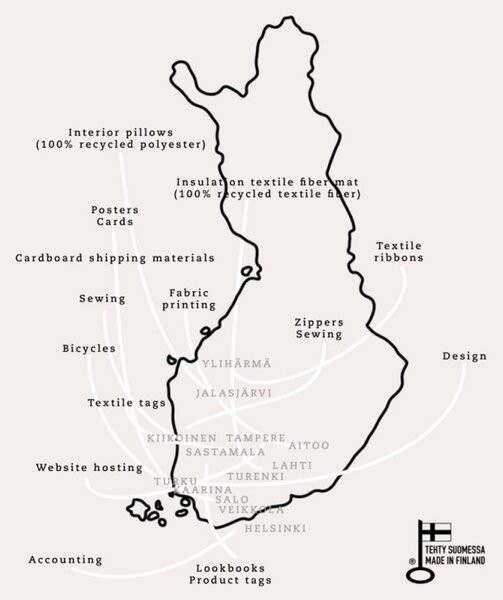 Konopná obliečka na vankúš Kaukana kotoa 40x60, béžovo-biela