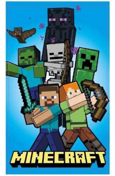 Detský uterák Minecraft Game - kvalitný a štýlový doplnok pre deti - 100% bavlna - 30 x 50 cm