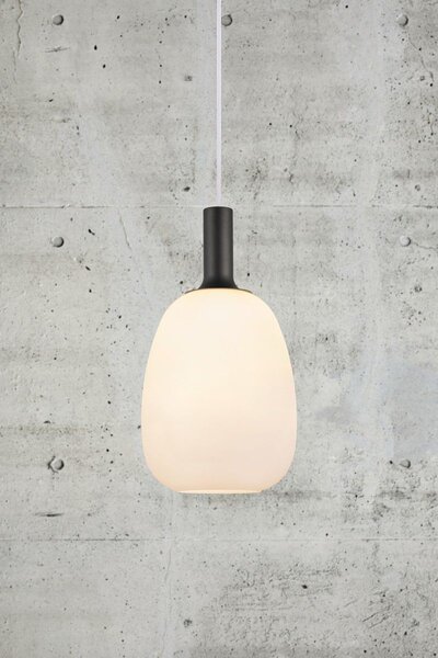 Závesný luster z opálového skla Alton pre žiarovku E27 ø23cm – LED lustre a svietidlá > Lustre