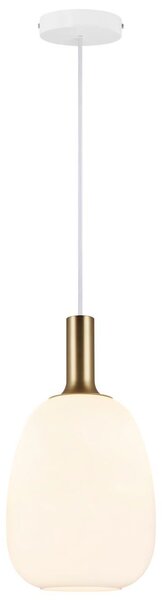 Závesný luster z opálového skla Alton pre žiarovku E27 ø23cm – LED lustre a svietidlá > Lustre
