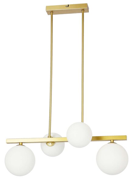 Mosadzný závesný luster Kama pre žiarovku 4x G9 – LED lustre a svietidlá > Kolekcie svietidiel > Kolekcia svietidiel KAMA
